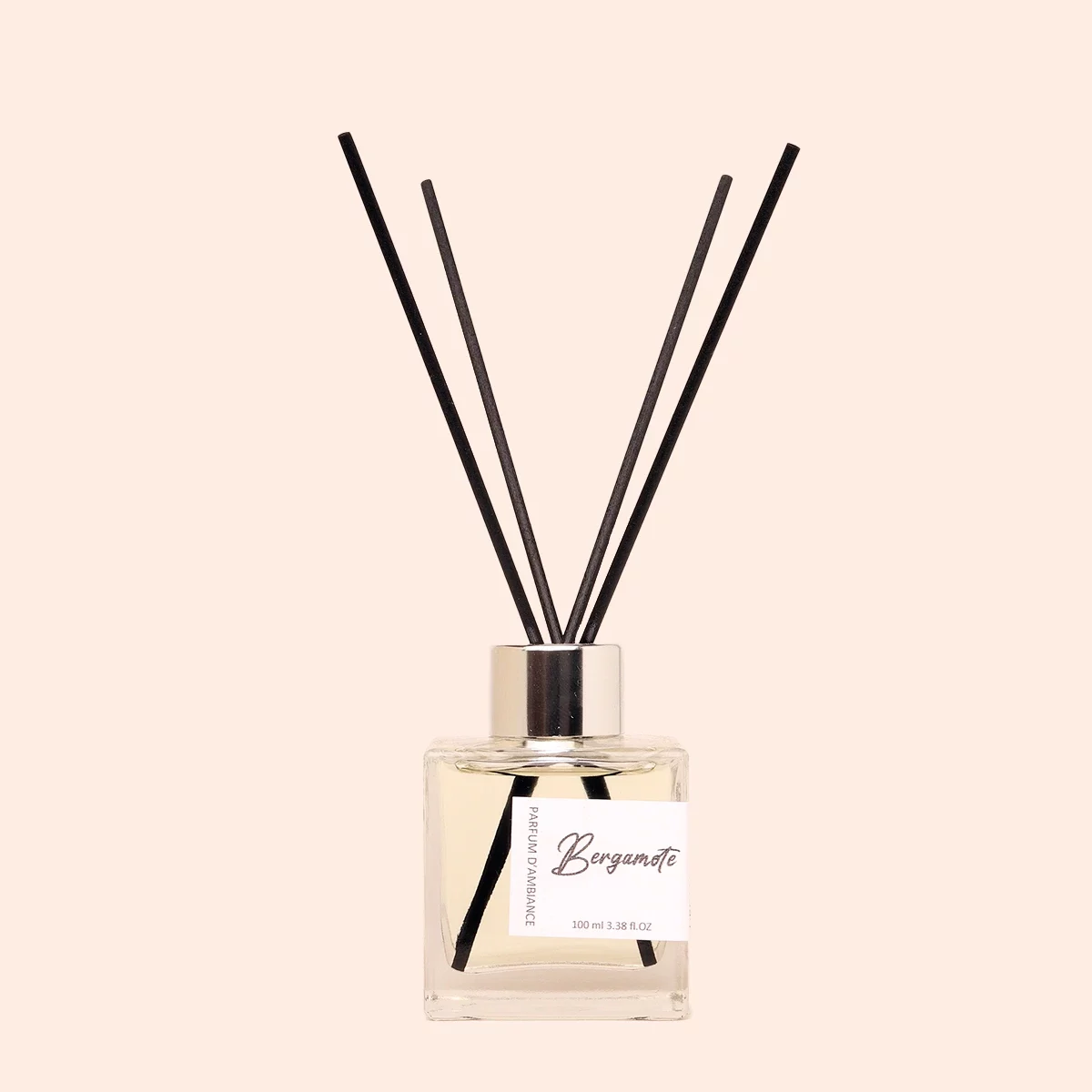 Diffuseur de parfum bergamote 100 ml carrée-2