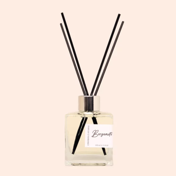 Diffuseur de parfum bergamote 150 ml carrée-2