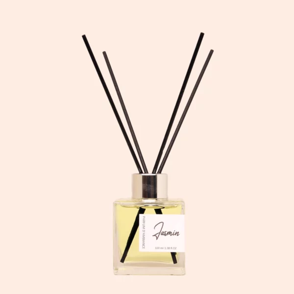 Diffuseur de parfum jasmin 100 ml carrée-2