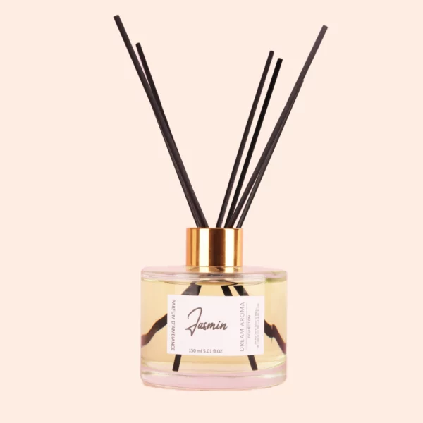 Diffuseur de parfum jasmin 150 ml ronde-1