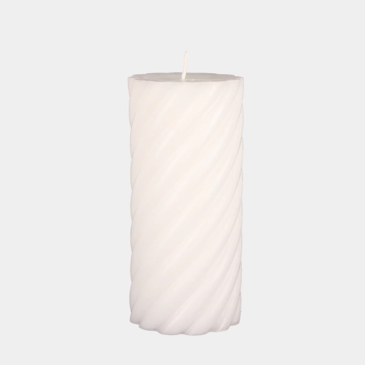 Bougie votive conique blanche-1