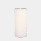 Bougie votive conique blanche-1