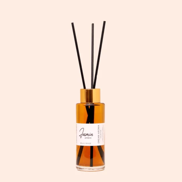 Diffuseur de parfum jasmin ambre 80 ml