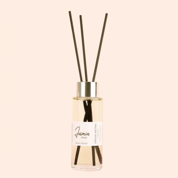 Diffuseur de parfum jasmin musc 80 ml